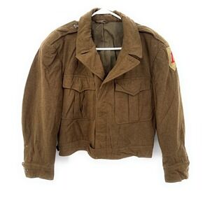WWII Army Jacket 1st Infantry Big Red 1